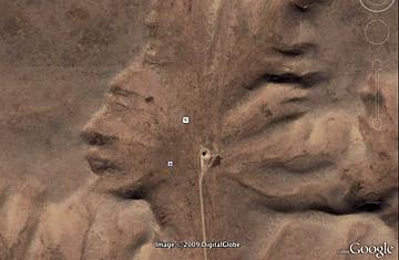 Необычные находки посредством Google Earth
