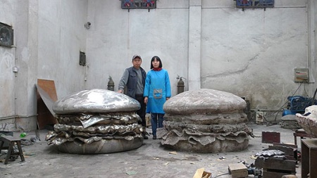Стальные скульптуры Liao Yibai