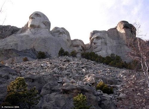 Гора Рашмор (Гора Президентов: памятник в скалах)