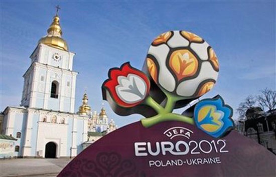 В Украине презентовали логотип Евро-2012.