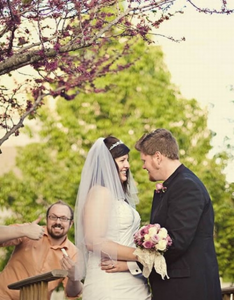 Испорченные свадебные фотографии (25 фото)
