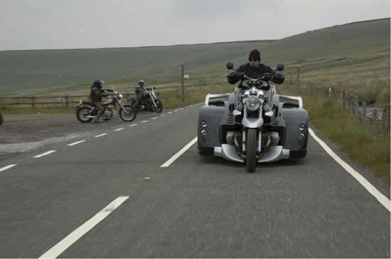 Супер мотоцикл для инвалидов (6 фото)
