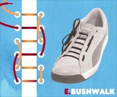 Способы шнуровки кроссовок