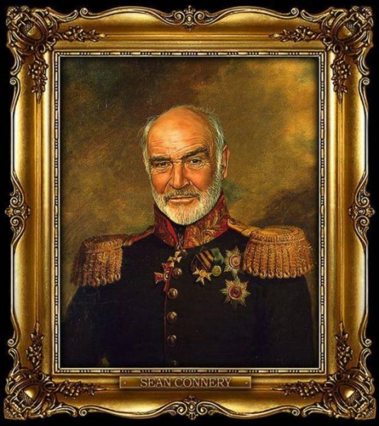 Известные люди в форме русских генералов
