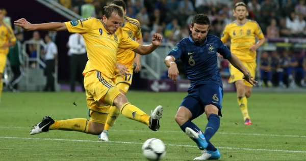 Итоги игрового дня - Группа D: Украина проиглала французам а Англия выбила Швецию